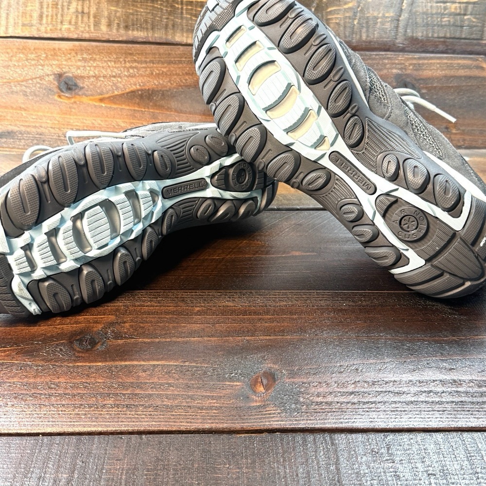 Merrell Alverstone Storm Gray Hiking Shoes UNISEX Womens‎ Size 11 Mens 9.5 NWOT - Picture 11 of 12